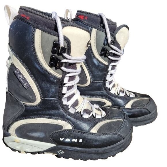 Vintage 90s Vans Womens 7 Snowboard Boots Daniel Franck World Traveler Limited E - Picture 2 of 15
